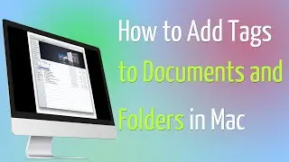 How to Add Tags to Documents and Folders in OS X 10 9