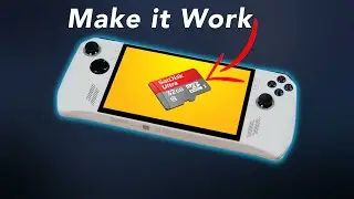 How to Make MicroSD Card Work on ASUS Rog Ally  / Tutorial / Guide