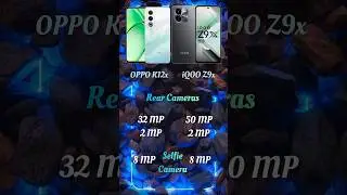 OPPO K12x vs iQOO Z9x *Comparison* 