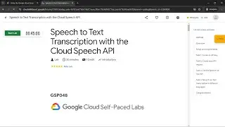 Speech to Text Transcription with the Cloud Speech API || 