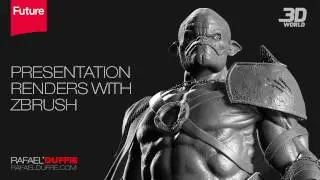 Presentation Rendering with ZBrush