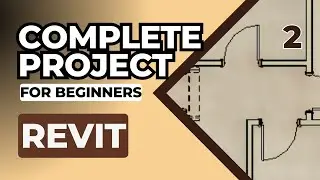 Revit - Complete Tutorial for Beginners (Exercise to model a house) - Part 2