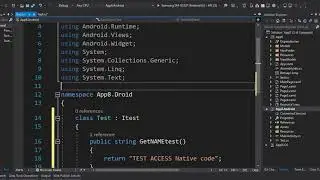 Xamarin Android access native APIs