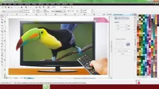 Cara Membuat Foto Keluar dari Frame dengan CorelDRAW | Belajar CorelDRAW