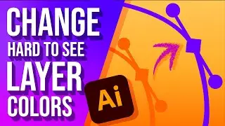 Changing Your Layer Color to Make Editing Easier in Adobe Illustrator