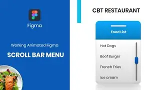 Figma Scrollable bar animation | Design, Create and Smart Animate Scroll bar easily using figma