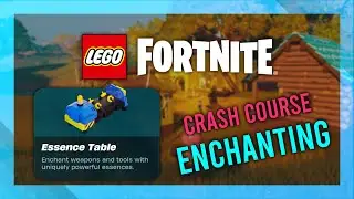 GUIDE: Enchanting in LEGO Fortnite | BETTER TOOLS | Everything you need to know