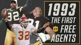 The FIRST Free Agency Frenzy! (1993) | NFL Vault Stories