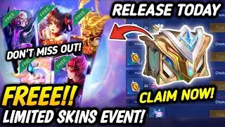 RELEASED TODAY!! GET YOUR LIMITED SKIN NOW IN NEW EVENT - MLBB