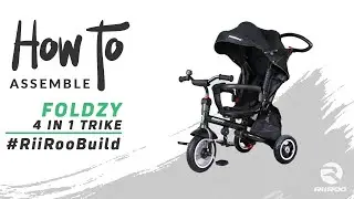 RiiRoo Foldzy Kids Tricycle 4 in 1 Baby & Toddler Trike Stroller Assembly Instructions