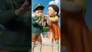 Squid Game AI Korean Snack ASMR 