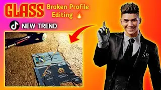 GLASS BROKEN 3D PROFILE VIDEO EDITING | PUBG MOBILE 3D VIDEO EDITING TUTORIAL