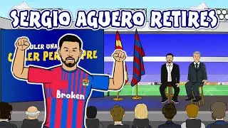 😥Sergio Aguero Retires😥