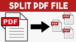 How to Split PDF Pages into Separate Files | Split PDF