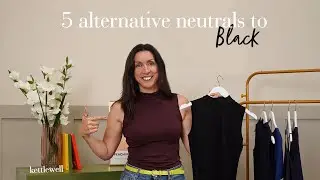 What to wear instead of black | 5 alternative & wearable neutrals to black | find your dark neutral