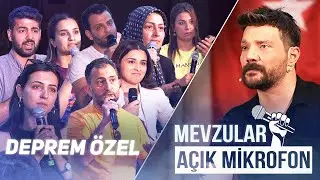 Mevzular Açık Mikrofon | Deprem Özel