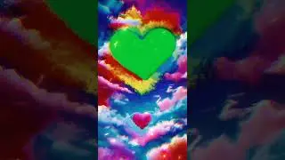 ✅ Green Screen LOVE Video Vertical Template for Mobile