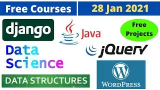 Free Courses jQuery | Data Structures | WordPress | Django Data Science Java tutorial Online Classes