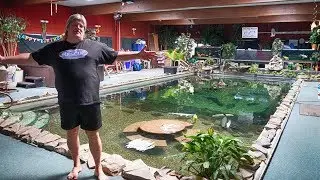 Monster Home Pool Pond! - Ohio Fish Rescue Tour 2019