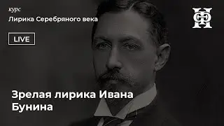 Зрелая лирика Ивана Бунина (продолжение)