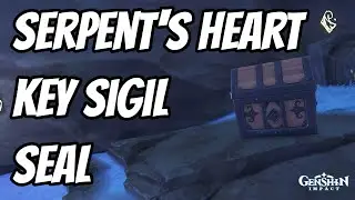 Serpents Heart Key Sigil Seal | Genshin Impact