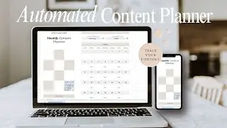 The Ultimate Automated Content Planner – Stay Organized & Consistent with Google Sheets!