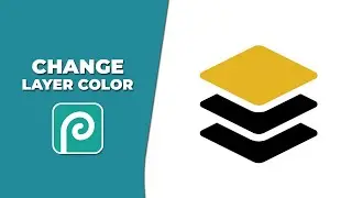 How to change the color of a layer in photopea