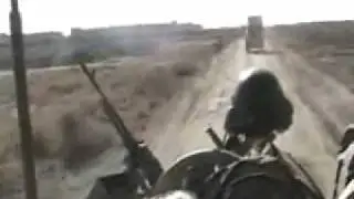 Raw Footage by Ed Darack of Riding on an LAV-25 of 4th LAR in open desert of southern Afghanistan