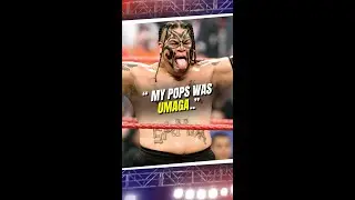 WWE Legend Umaga's son on his place in The Bloodline #wwe #umaga #legends #bloodline #shorts