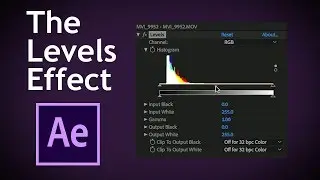 How the levels effect actually works in After Effects