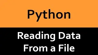 Reading Information a Text File in Python