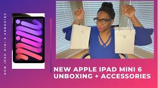 IPAD MINI 6 (2021) UNBOXING + ACCESSORIES