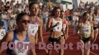 Doubling the distance - my first 800m race / Vlog Alica Schmidt