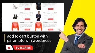 add to cart button with parameters in WordPress