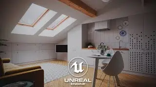 Mansard Apartment ArchViz | Unreal Engine 4