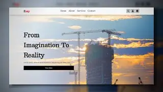 From the Ground Up: Building a Responsive Construction Website with HTML, CSS, and JS