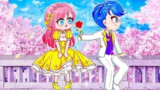 Anna x Alex Love Story - My Shy First Love | Gacha Life x Gacha Club | Rainbow Z Multiverse