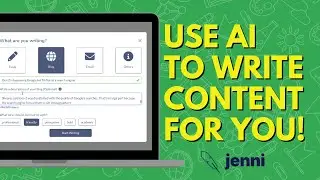 Use AI to Automatically Write Content!