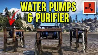 Rust Water Pump and Water Purifier (Rust Farming 2.0) Rust Base Building