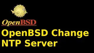 OpenBSD - Change NTP Server