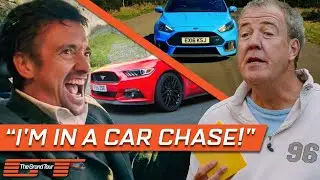 Jeremy Clarkson VS Richard Hammond: The Mustang VS The Ford Focus | The Grand Tour