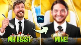 I Recreated a MrBeast Thumbnail!