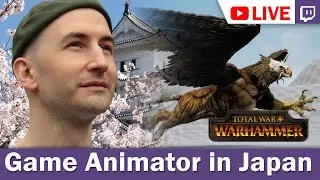 TW Warhammer and Death Stranding Game animator in Japan as a foreigner: with Gabriele Coen!