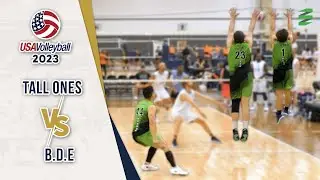 B.D.E. vs Tall Ones | USAV 2023 (Game 2)