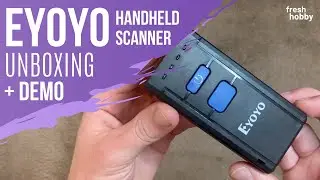 Eyoyo Handheld Wireless Barcode Scanner [Unboxing]