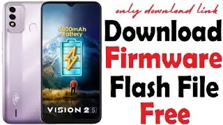 Itel Vision 2s P651L Firmware Flash File Free Download