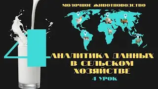 Power BI/аналитика данных для сельского хозяйства/молочное животноводство