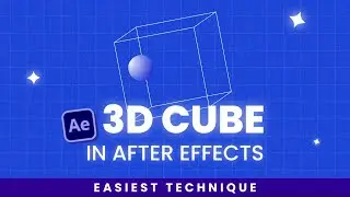 3D Cube in After Effects - Super Easy Technique!