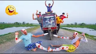 Must Watch New Funny Video 2023 Top New Comedy Video 2023 Try To Not Laugh EP-249 By 