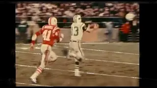 11/19/1967 New York Jets at Boston Patriots highlights, AFL Week 12 (Jets version)